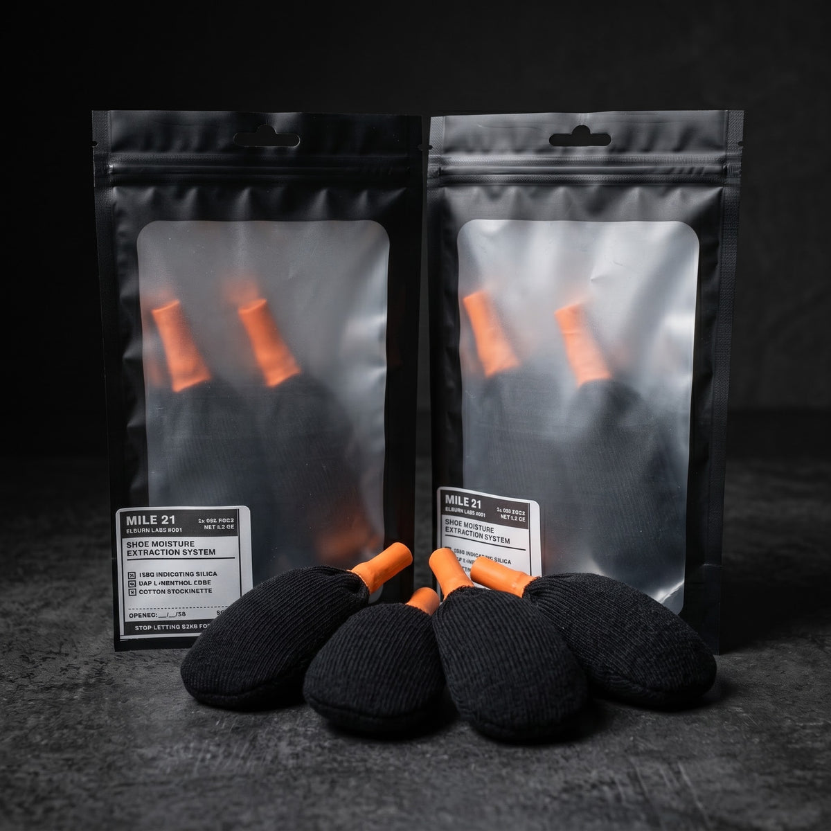 Mile 21 — Super-Shoe Moisture Extraction Pods
